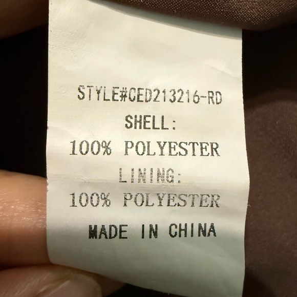 MELLODAY Brown Floral Dress - Picture 4 of 6